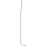 Set codo de descarga 90° Geberit, 156 x 24 cm, desvío: d=32mm, A=6.5cm, Blanco alpino